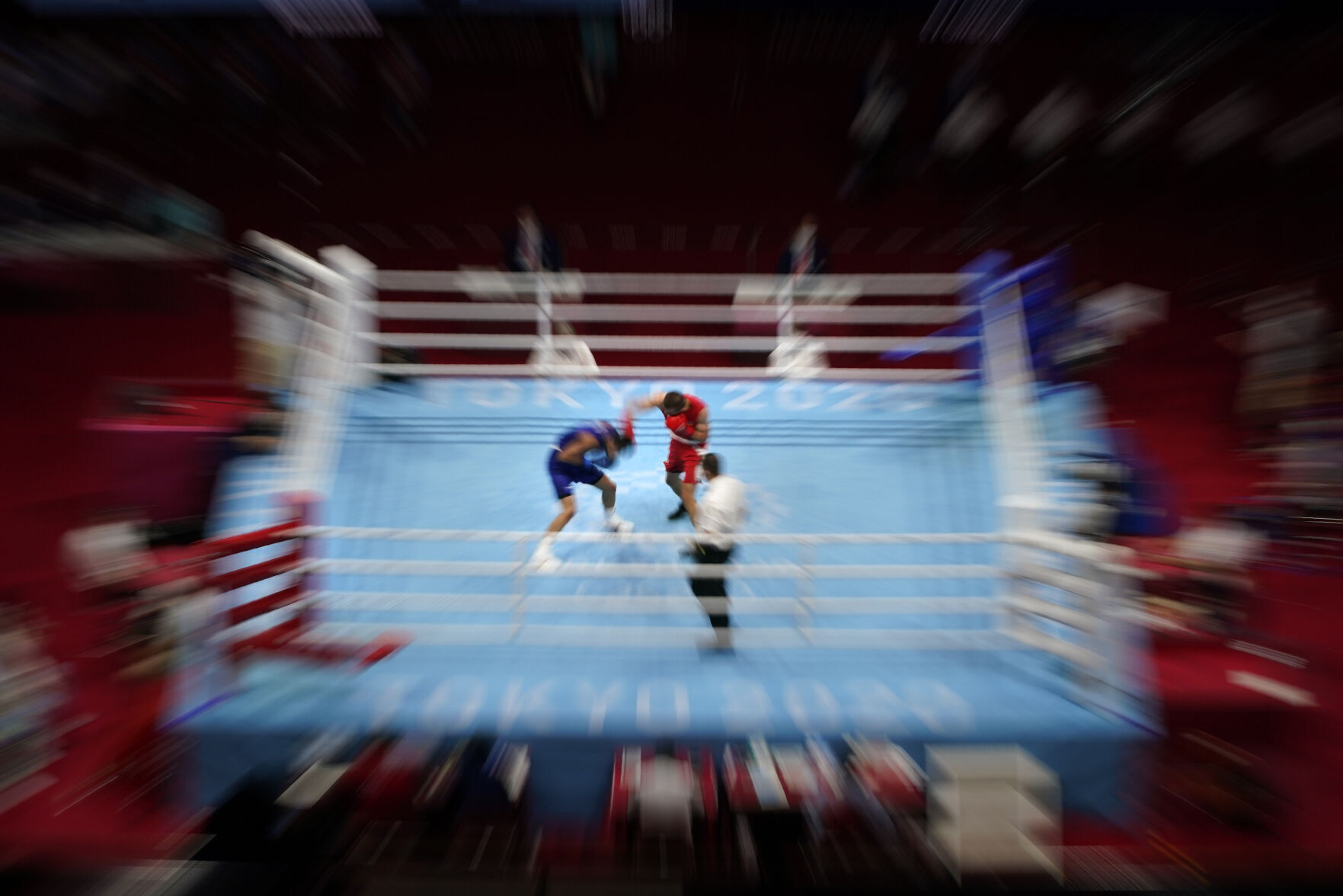 APTOPIX Tokyo Olympics Boxing